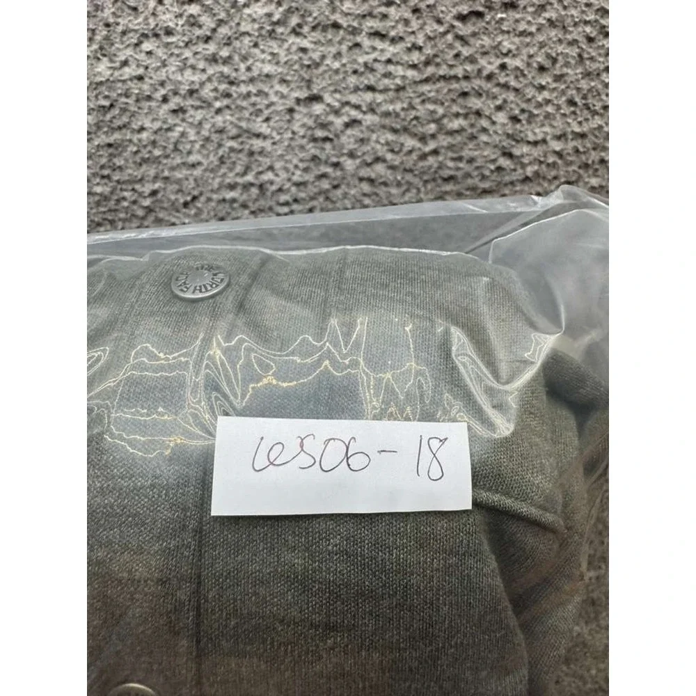 The North Face Sherpa Patrol Snap-Up‎ Fleece-Lined Hoodie Green Mens Size S